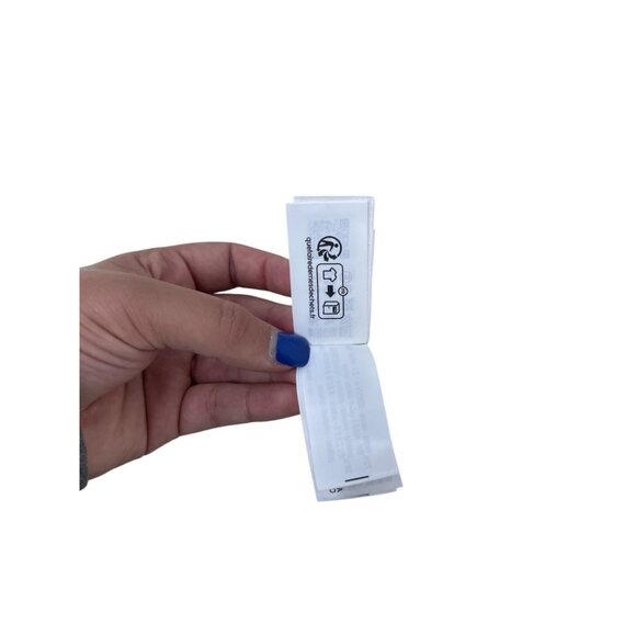 Zara Kate Moss Womens Scarf Maxi Dress M L Beige Ecru Flare Hem 9574/119 NWD - Picture 10 of 16